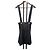 Sandro Vestido de peto Negro