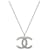 Chanel Collana Cubic CC Argento  - vista 1