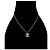 Chanel Collana in argento con scritte CC - vista 5