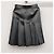 Louis Vuitton Lederrock mit asymmetrischen Details Schwarz - Ansicht 7