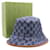 Gucci Canvas Bucket Hat Blau  - Ansicht 1