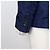 Gucci Blazer da uomo in nylon jacquard blu - vista 3