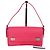 Prada Borsa a tracolla con manico corto in Saffiano rosa