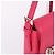 Prada Borsa a tracolla con manico corto in Saffiano rosa - vista 6