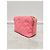 Chanel Mini borsa a tracolla bowling in pelle di vitello rosa - vista 3