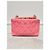 Chanel Mini borsa a tracolla bowling in pelle di vitello rosa - vista 6