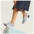 Hermès Bouncing Sneakers Scarpe sportive da donna Mesh Grigio Nuage Multicolore - vista 7