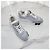 Hermès Bouncing Sneakers Scarpe sportive da donna Mesh Grigio Nuage Multicolore - vista 8