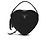 Prada Borsa Odette Heart in Saffiano Nero