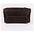 Prada Borsa a spalla grande in pelle Nappa borchiata Marrone - vista 8