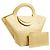 Bottega Veneta Refurbished Doll Medium Embossed Leather Tote Bag Vanilla Golden