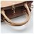 Louis Vuitton Borsa a tracolla Montaigne BB in Vernis Monogram Beige Pink Marrone - vista 10