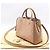 Louis Vuitton Borsa a tracolla Montaigne BB in Vernis Monogram Beige Pink Marrone - vista 2