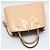 Louis Vuitton Borsa a tracolla Montaigne BB in Vernis Monogram Beige Pink Marrone - vista 4