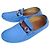 Gucci Horsebit Driving Loafer Blau