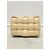 Bottega Veneta Bolsa Cassette acolchoada com trama em dourado Branco - vista 2