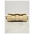 Bottega Veneta Bolsa Cassette acolchoada com trama em dourado Branco - vista 7