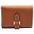 Hermès Cartera Cash Unisex con Bordes Biselados Dorados - vista 2