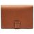 Hermès Cartera Cash Unisex con Bordes Biselados Dorados - vista 5