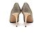 Jimmy Choo Décolleté glitterati D'oro - vista 5