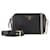 Prada Saffiano Odette Kettengürteltasche Schwarz
