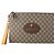 Gucci Clutch GG Supreme Neo Vintage Marrone