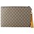 Gucci Clutch GG Supreme Neo Vintage Marrone - vista 2