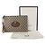 Gucci Clutch GG Supreme Neo Vintage Marrone - vista 6