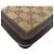 Bamboo Gucci Cartera larga con cremallera en jacquard de bambú GG Ebony Gippy Wallet Castaño - vista 5