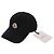 Moncler Cappellino in gabardine di cotone con patch con logo Nero - vista 11