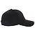 Moncler Cappellino in gabardine di cotone con patch con logo Nero - vista 4
