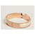 Hermès Click Blanc Bangle Bracelet Cream Rose Gold White  - view 3