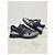 Louis Vuitton Sneakers Runaway in pelle taurillon nera e argento Nero - vista 4