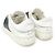 Valentino Sneakers da donna in pelle di vitello White Marine Navy con lacci nascosti - vista 4