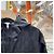 Gucci Giacca con cappuccio e zip in nylon GG Supreme Nero - vista 3