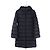 Moncler Chaqueta larga de plumón Dombes Azul