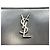 Saint Laurent Clutch in pelle monogramma total black Nero - vista 10