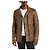 Tod's Refurbished Stone Wash Wachslederjacke Braun