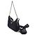 Prada Borsa Hobo in tessuto Re-Nylon con tracolla a catena Nero - vista 2