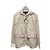 Louis Vuitton Parka corta Monogram Champaign Flower Tile Bianco