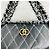 Chanel Borsa Tote in pelle di vitello tweed serie borsa shopper Multicolore - vista 7