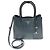 Prada Borsa Double Tote CUIR Saffiano Black con tracolla Nero