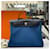 Hermès Erbek PM Navy stamp Blu  - vista 3