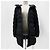 Prada Lange gesteppte Damenjacke aus Re-Nylon mit Triangle-Logo Mehrfarben - Ansicht 3