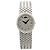 Piaget Tradition Vintage Damenuhr Extremely Oval Emerald Diamond White Gold Manuell Weiß