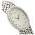 Piaget Tradition Vintage Damenuhr Extremely Oval Emerald Diamond White Gold Manuell Weiß - Ansicht 10