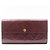 Louis Vuitton Cartera Long Sarah Monogram Vernis Púrpura