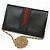 Gucci Borsa a tracolla Ophidia GG Black Gold Logo Chain Nero - vista 4