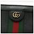 Gucci Borsa a tracolla Ophidia GG Black Gold Logo Chain Nero - vista 7