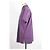 Loro Piana T-shirt a maniche corte con colletto in lino Viola Porpora - vista 3